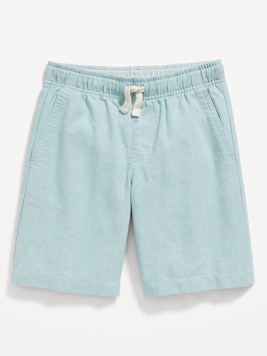 Image number 4 showing, Knee Length Linen-Blend Shorts for Boys
