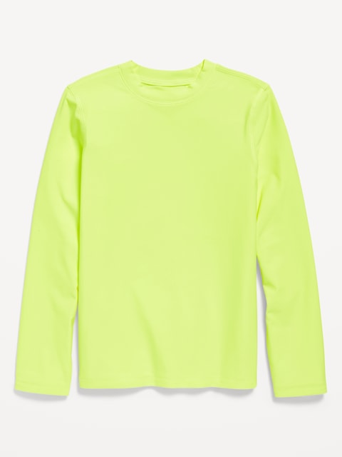Long-Sleeve Rashguard Swim Top for Boys