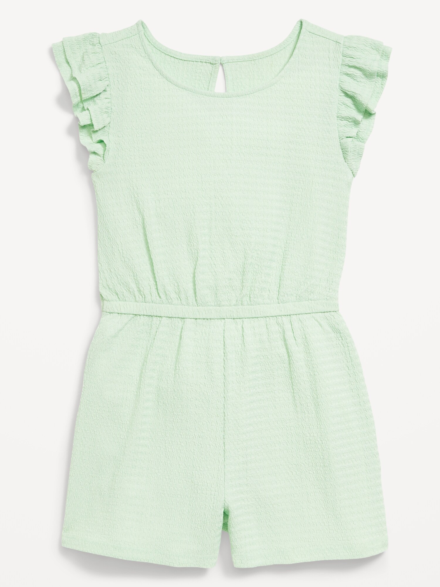 Комбинезон Old Navy Printed Flutter-Sleeve Romper для девочек, цвет: Мятный туманный — фото 3