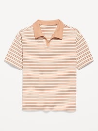 Image number 2 showing, Printed Knitted Collared Shirt for Boys