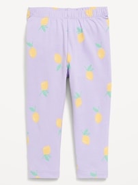 Image number 1 showing, Printed Full-Length Leggings for Toddler Girls