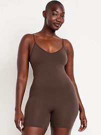 Image number 2 showing, Seamless Cami Short Bodysuit