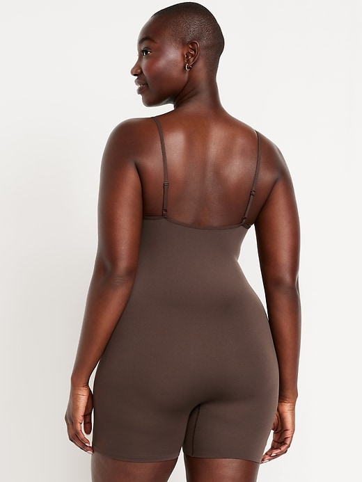Image number 3 showing, Seamless Cami Short Bodysuit