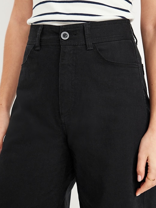 Image number 10 showing, Extra High-Waisted Mariner Wide-Leg Pants