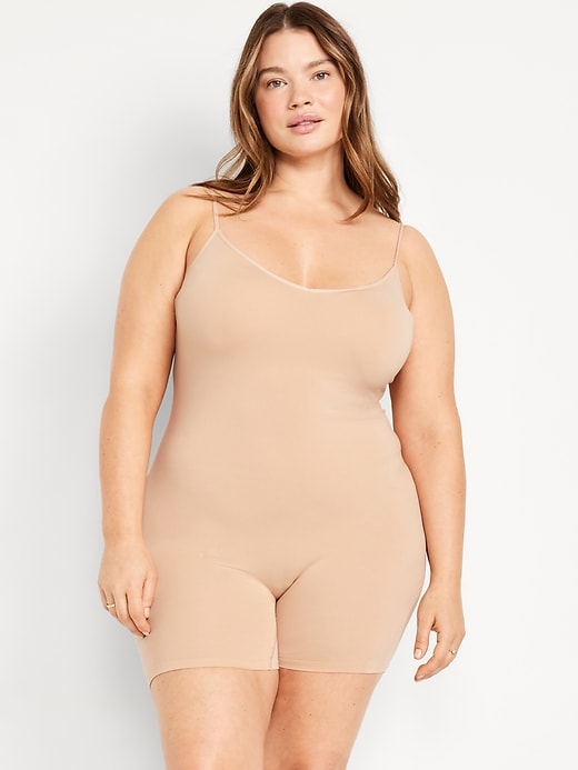 Image number 5 showing, Seamless Cami Short Bodysuit