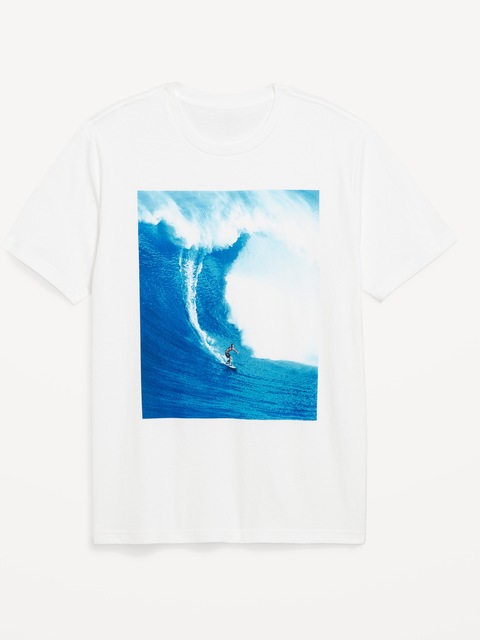 Crew-Neck Graphic T-Shirt