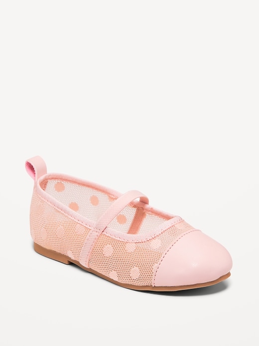 View large product image 1 of 2. Mesh Ballet Flats for Toddler Girls