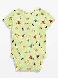 Image number 2 showing, Short-Sleeve Henley Bodysuit for Baby