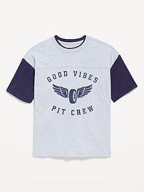 Image number 2 showing, Oversized Short-Sleeve Graphic T-Shirt for Boys