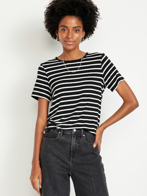 Luxe Crew-Neck T-Shirt