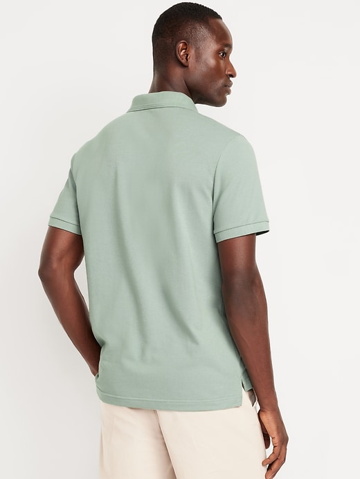 View large product image 2 of 4. Classic Fit Pique Polo