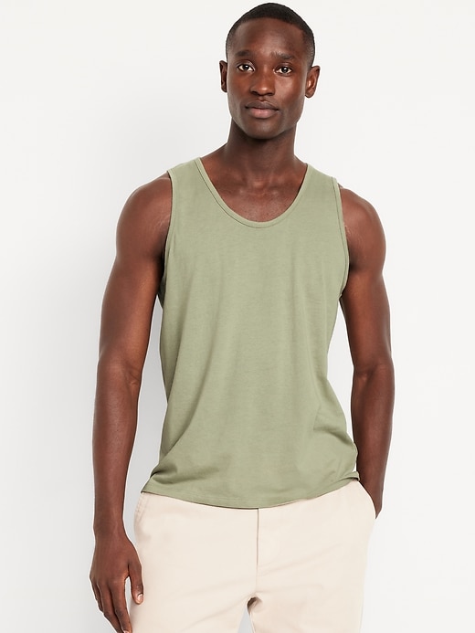 Image number 1 showing, Scoop-Neck Tank Top