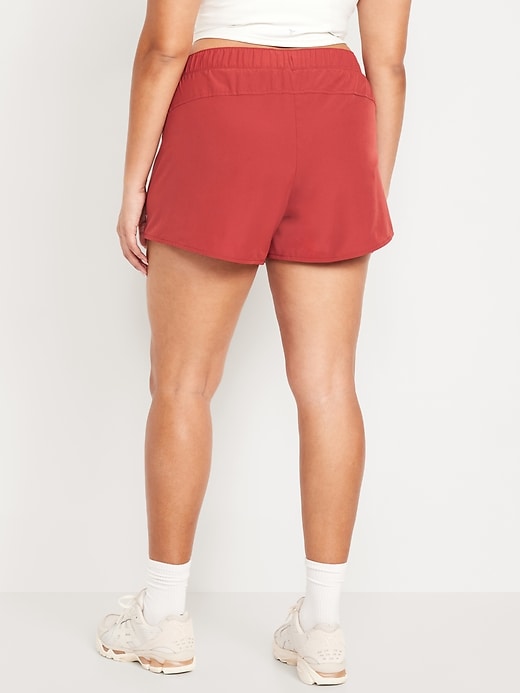 Image number 5 showing, Mid-Rise StretchTech Run Shorts -- 4-inch inseam