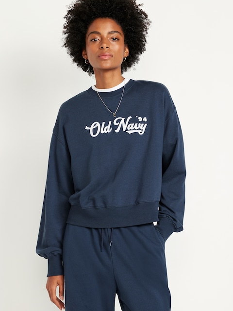 SoComfy Graphic Sweatshirt - Dusk Navy