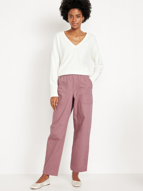 High-Waisted Pulla Utility Pants - Skylark