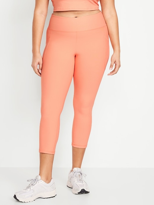 Image number 7 showing, High-Waisted PowerSoft Crop Leggings