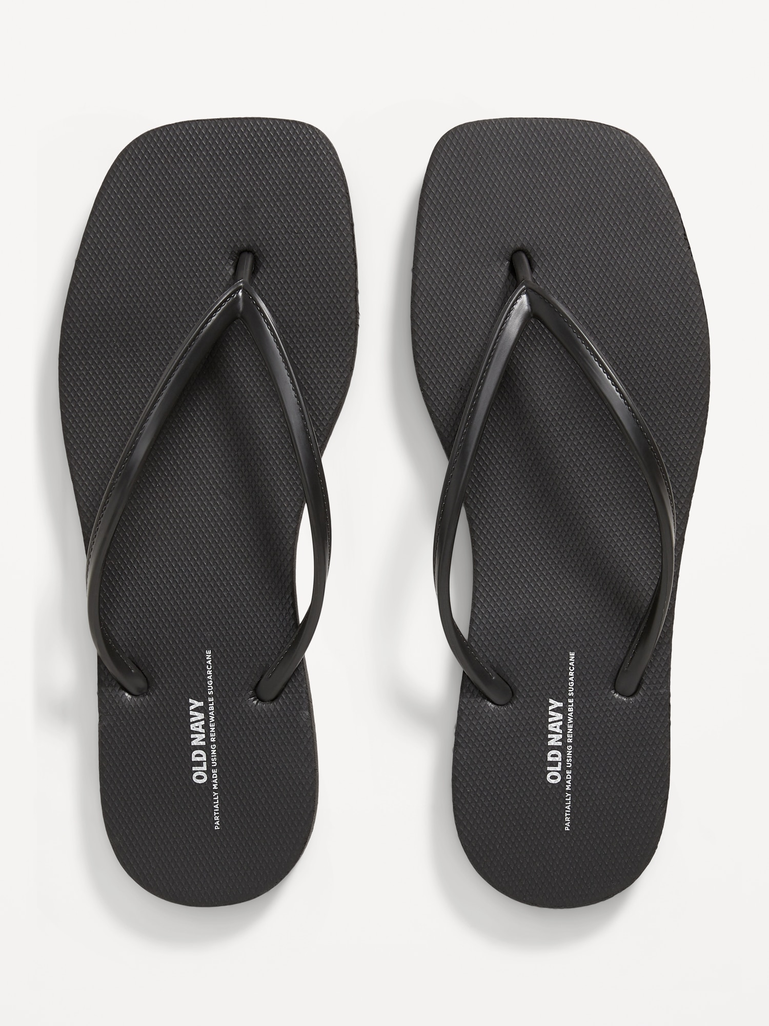 Square Toe Flip-Flop Sandals