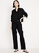 High-Waisted Linen-Blend Straight Ankle Pants - image 5