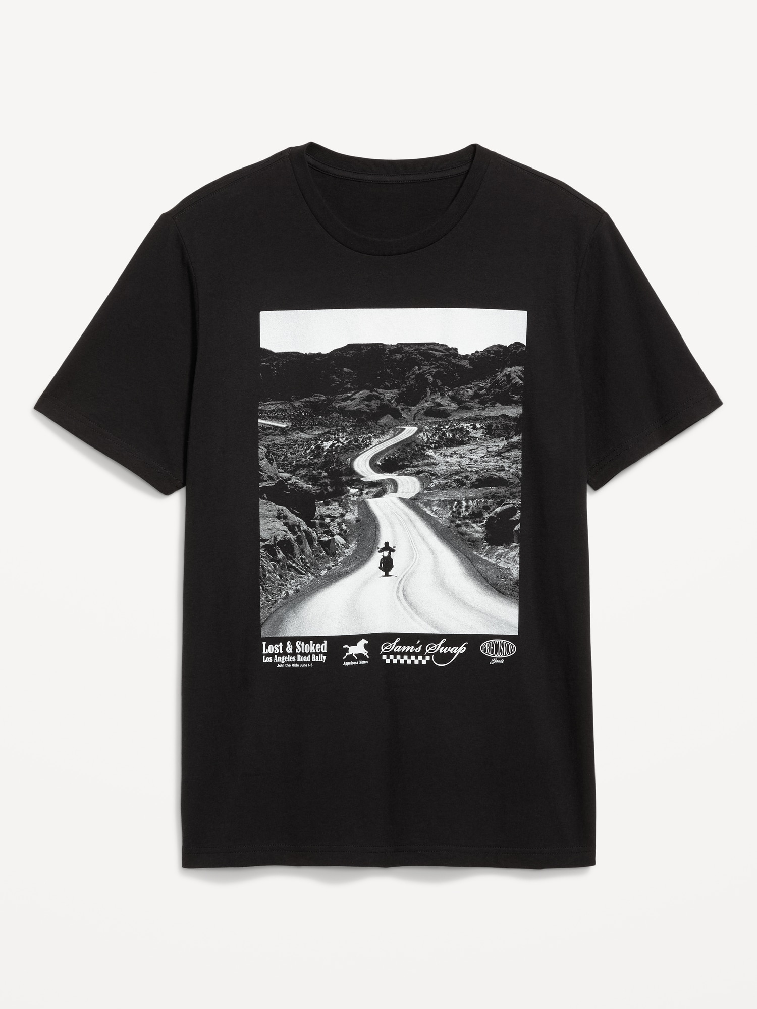 Crew-Neck Graphic T-Shirt