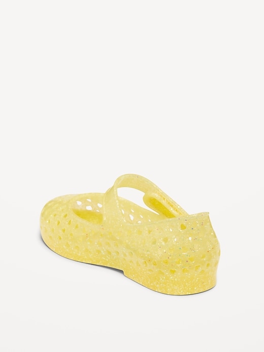 View large product image 2 of 2. Jelly Mary-Jane Flats for Toddler Girls