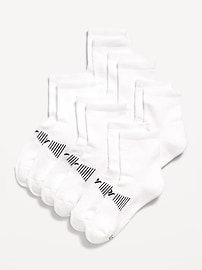 Image number 1 showing, Quarter Crew Go-Dry Performance Socks 6-Pack for Boys