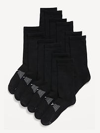 Image number 1 showing, Crew Go-Dry Performance Socks 6-Pack for Boys