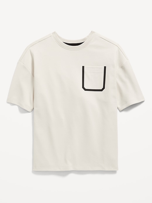 Image number 4 showing, Dynamic Fleece Oversized Pocket T-Shirt for Boys