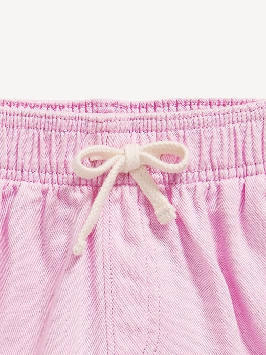 Image number 5 showing, High-Waisted Pull-On Twill Shorts for Girls