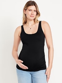 Image number 1 showing, Maternity Jersey Tank Top