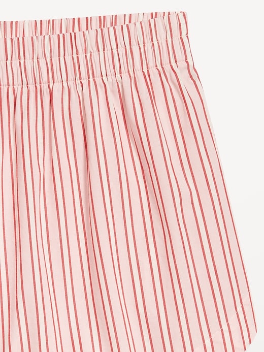 Image number 9 showing, Oversized Poplin Pajama Shorts