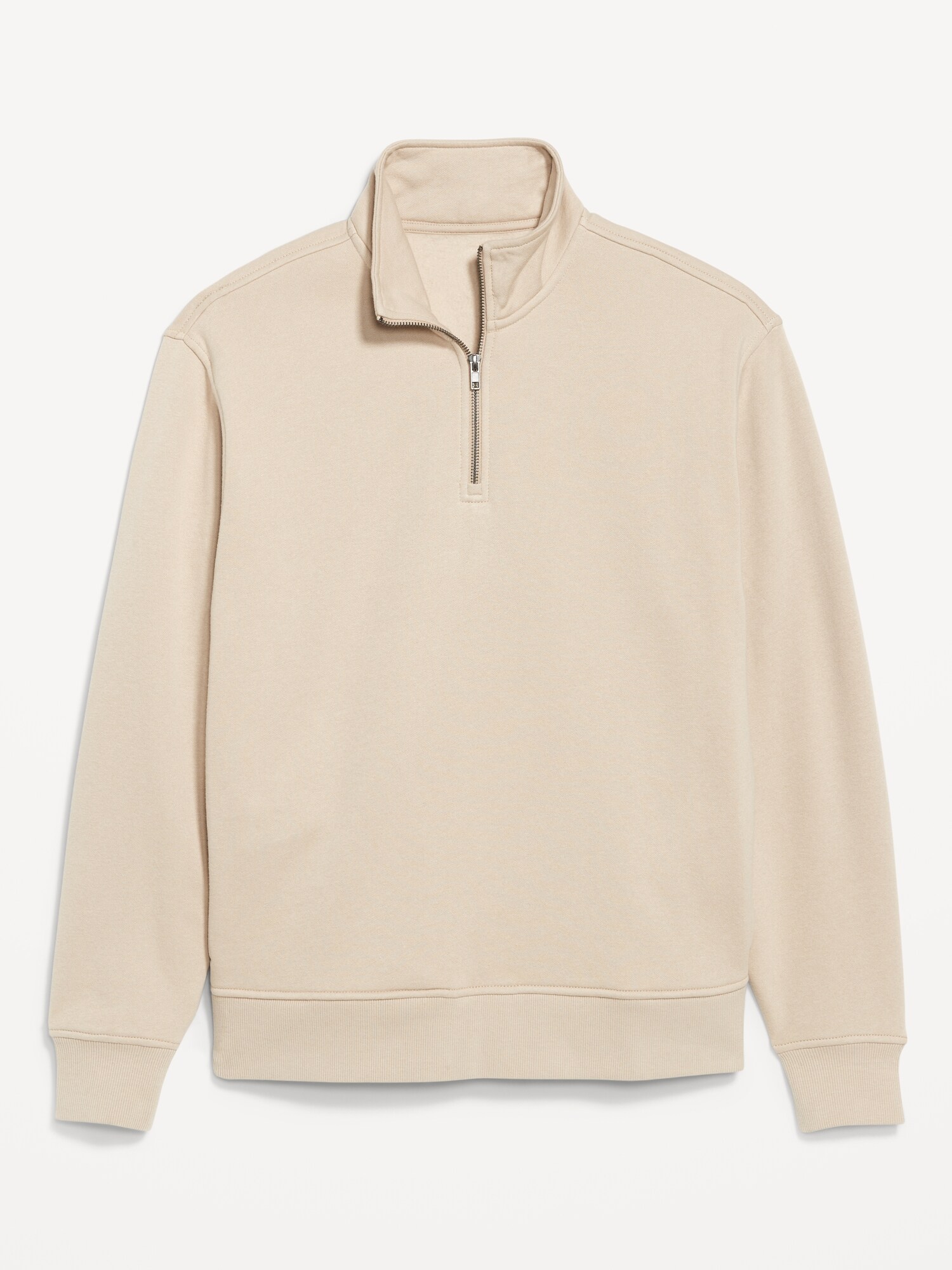 Мужская толстовка на молнии Old Navy Rotation Quarter Zip, цвет: Серо-бежевый — фото 4