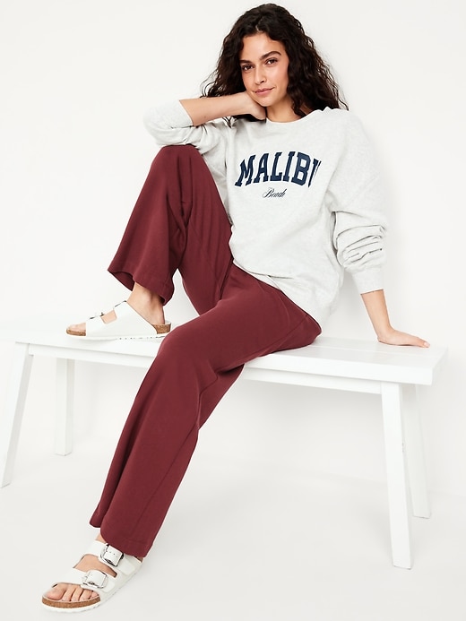 Image number 3 showing, Extra High-Waisted SoComfy Wide-Leg Sweatpants