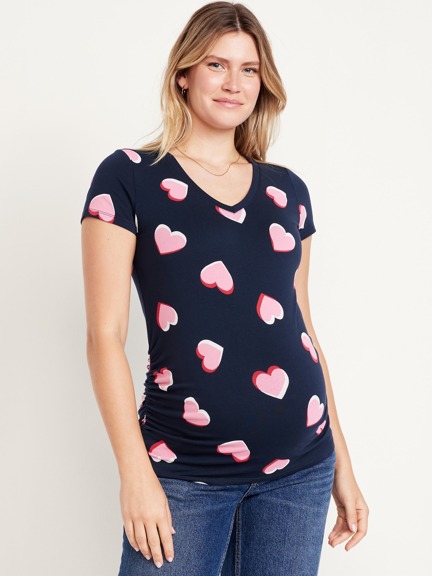 Maternity V-Neck T-Shirt