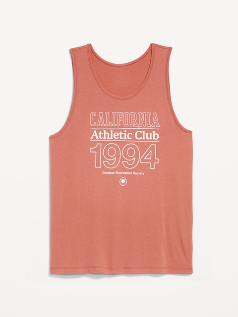 Graphic Tank Top - California Athletic Club 1994