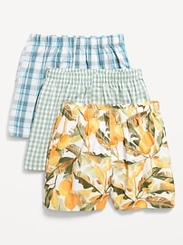 Image number 1 showing, 3-Pack Soft-Washed Boxer Shorts -- 3.75-inch inseam