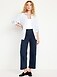 High-Waisted Weekender Pull-On Crop Wide-Leg Jeans - image 2