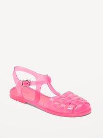 Image number 1 showing, Jelly Fisherman Sandals for Girls