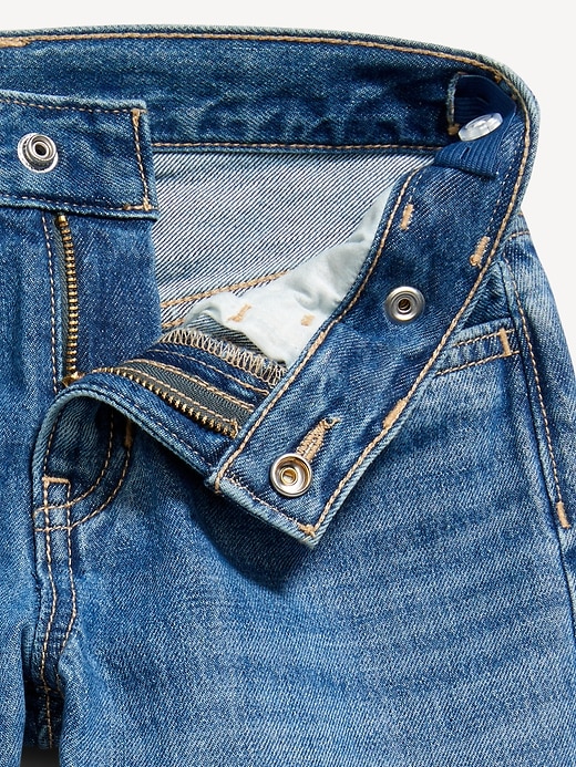 Image number 5 showing, High-Waisted Bermuda Jean Shorts for Girls