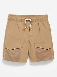Image number 1 showing, Cargo Swim Trunks for Toddler Boys