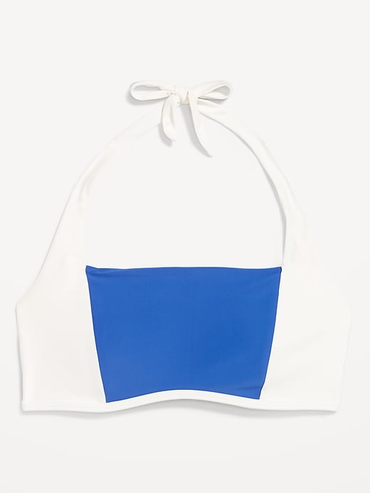 Image number 4 showing, Matte Halter Swim Top