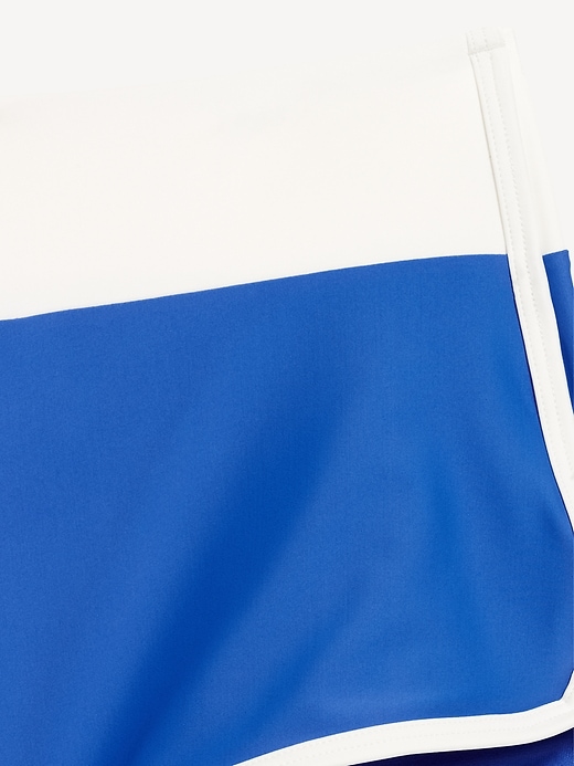 Image number 9 showing, High-Waisted Matte Swim Shorts