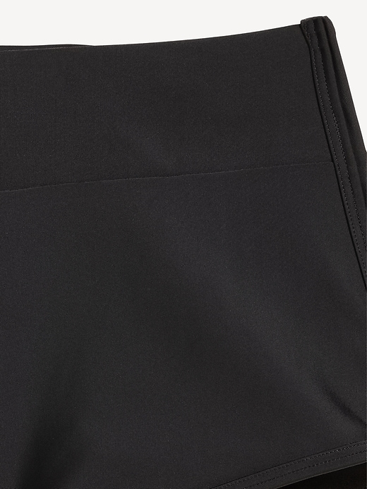 Image number 9 showing, High-Waisted Matte Swim Shorts