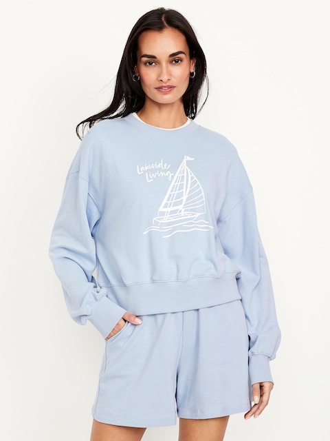 SoComfy Graphic Sweatshirt - Lakeside Living