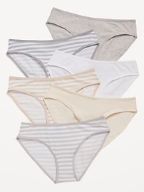 Image number 1 showing, Bikini Underwear 6-Pack for Girls