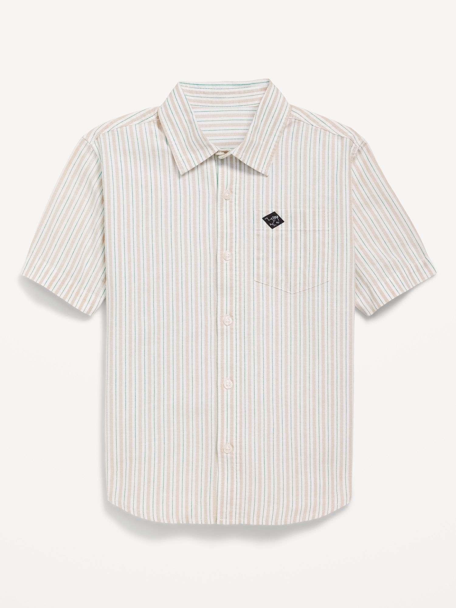 Short-Sleeve Oxford Shirt for Boys