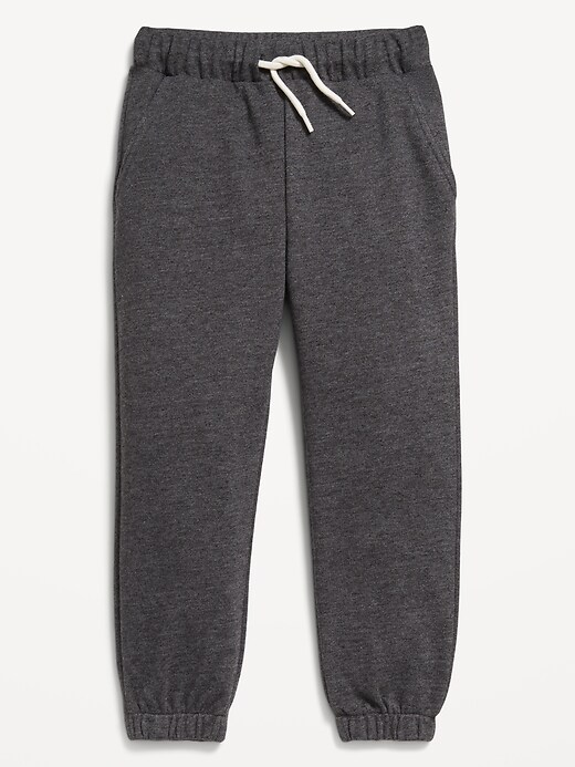 Cinched-Hem Jogger Sweatpants for Toddler Boys