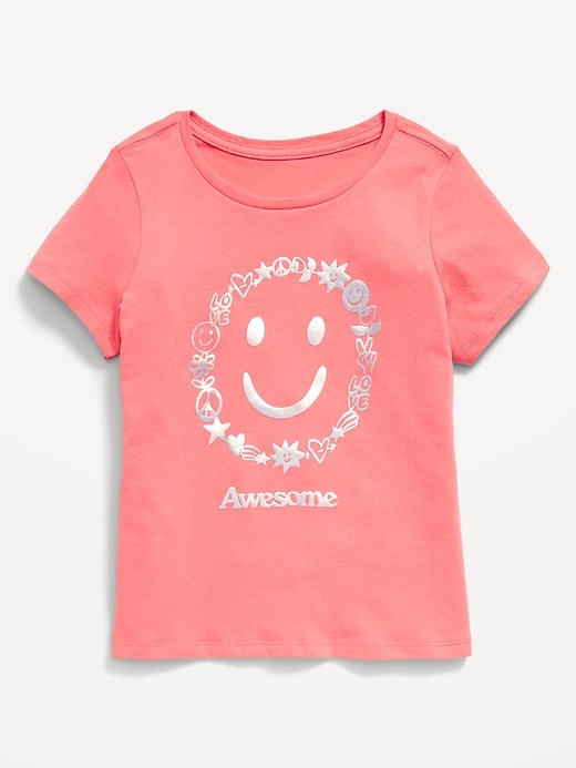 View large product image 1 of 1. Short-Sleeve Graphic T-Shirt for Girls