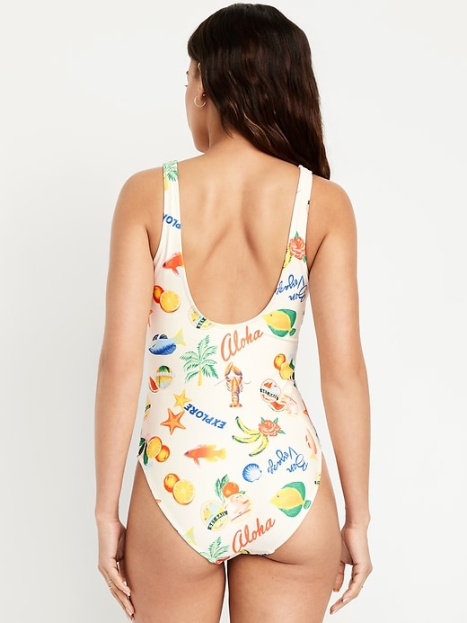 Image number 2 showing, Matte One-Piece Swimsuit