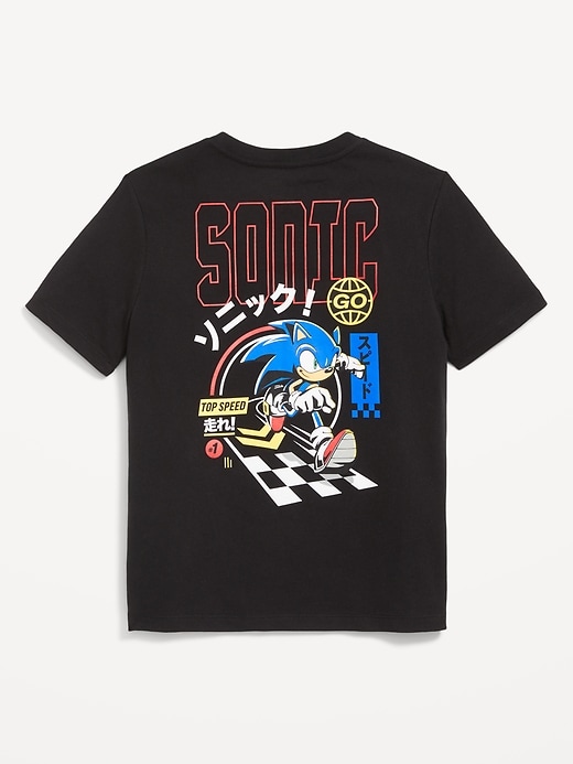 Image number 2 showing, Sonic The Hedgehog™ Gender-Neutral Graphic T-Shirt for Kids
