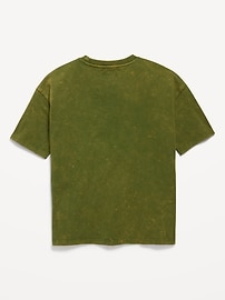 Image number 2 showing, Oversized Minecraft™ Gender-Neutral Graphic T-Shirt for Kids